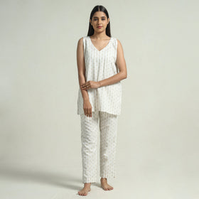 jacquard night suit
