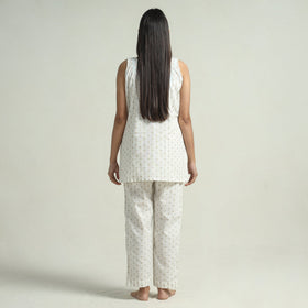 jacquard night suit