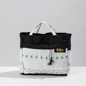  Jacquard Multipurpose Cosmetic/Toiletry Cotton Pouch 