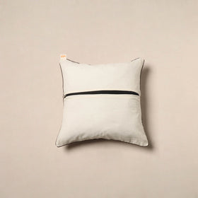 Jacquard weave cotton cushion cover 42 - handcrafted