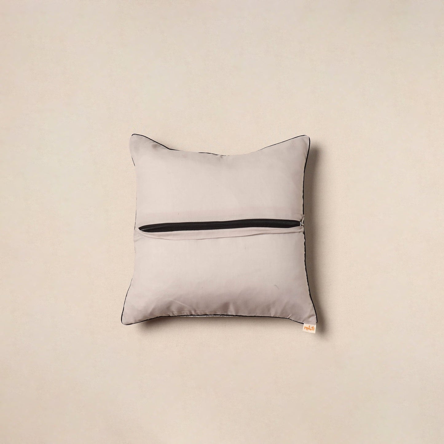 Jacquard weave cotton cushion cover 57 - handcrafted