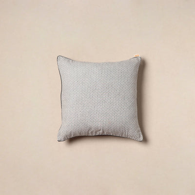 Jacquard weave cotton cushion cover 57 - handcrafted