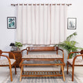  Jacquard Weave Cotton Window Curtain 