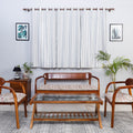 Buy Jacquard Weave Cotton Window Curtain Online at iTokri.com