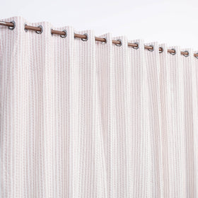  Jacquard Weave Cotton Window Curtain 