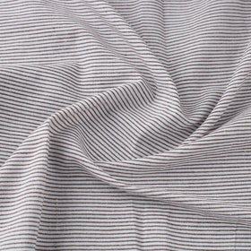  White Jhiri Pure Handloom Cotton Fabric