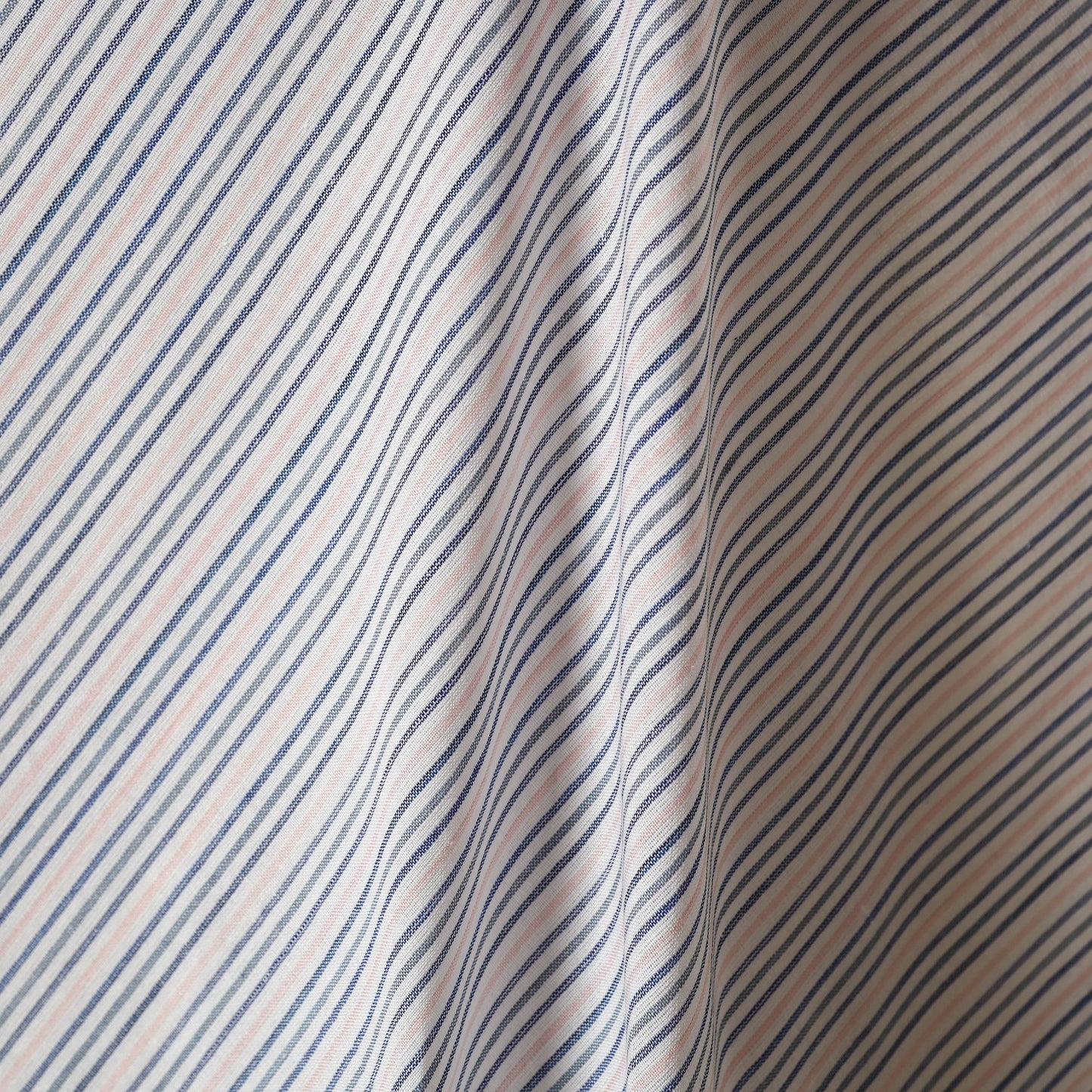 White - jhiri pure handloom cotton fabric 18 - handcrafted