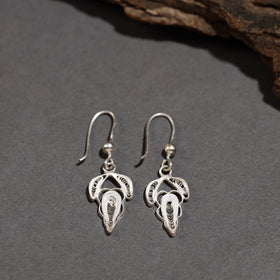 Kalinga Filigree Quiling Design Sterling Silver Earrings 05
