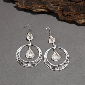 Buy Kalinga Filigree Sterling Silver Earrings 01 Online at iTokri.com