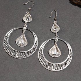 Buy Kalinga Filigree Sterling Silver Earrings 01 Online at iTokri.com