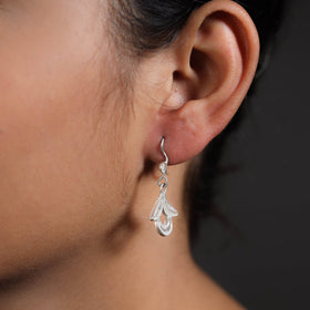 White - kalinga filigree sterling silver earrings 06