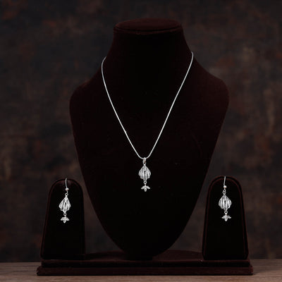  Kalinga Filigree Sterling Silver Necklace Set 