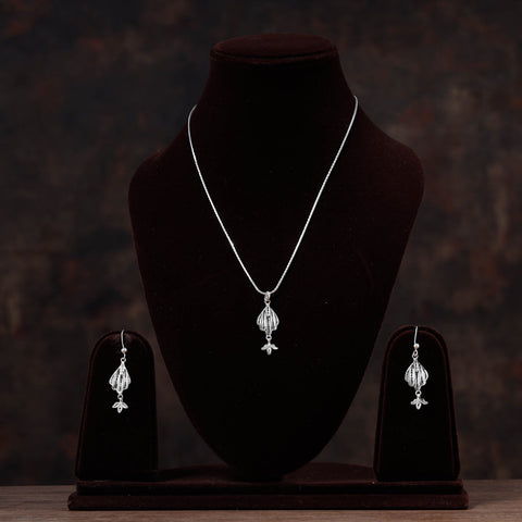  Kalinga Filigree Sterling Silver Necklace Set 