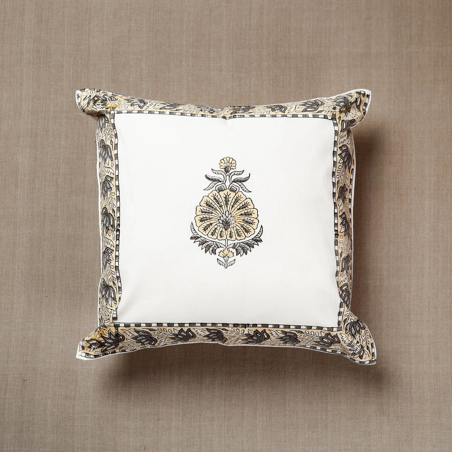 Block Printed Cushion Cover