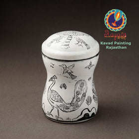  Kavad Handpainted Stainless Steel Multi Utility Canister 