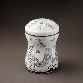  Kavad Handpainted Stainless Steel Multi Utility Canister 