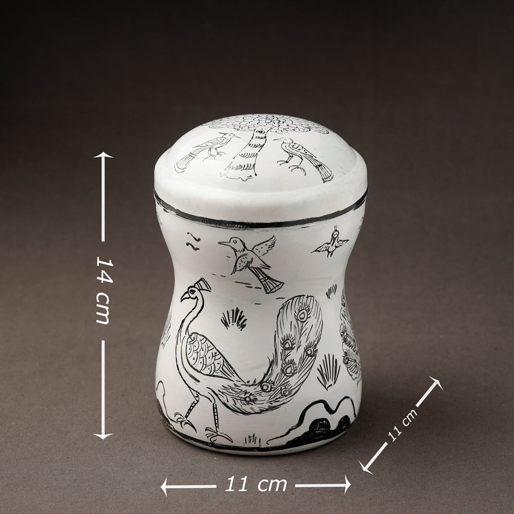  Kavad Handpainted Stainless Steel Multi Utility Canister 
