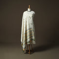 Kutch bhujodi handloom kala cotton 3pc unstitched dress