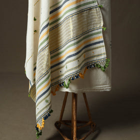 Kutch bhujodi handloom kala cotton 3pc unstitched dress