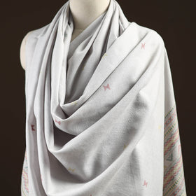 Kutch bhujodi handwoven merino wool dhabla shawl 25