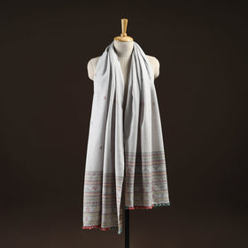Kutch bhujodi handwoven merino wool dhabla shawl 25