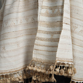 Buy Kutch Embroidery Handwoven Silk x Woolen Shawl