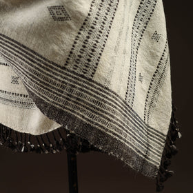 Kutch handspun handwoven desi wool shawl 40 - handcrafted