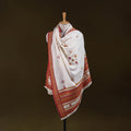 Kutch bhujodi handwoven mirror work acrylic wool shawl 46