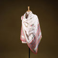 Kutch handwoven mirror work chomuk buta acrylic wool shawl