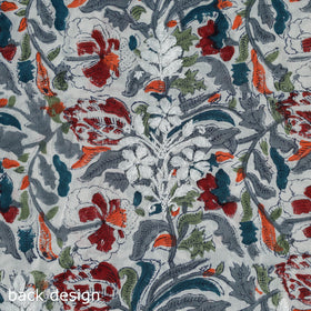 Lucknowi chikankari work sanganeri unstitched kurta