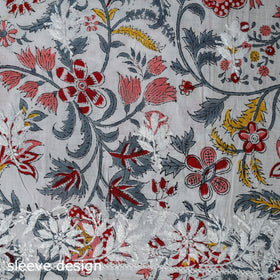 Lucknowi chikankari work sanganeri unstitched kurta