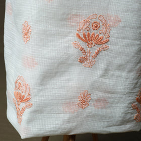 Lucknowi hand embroidered kota doria cotton chikankari 2pc