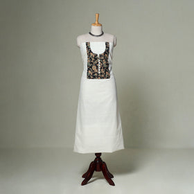 Mangalagiri handloom cotton patchwork unstitched kurta