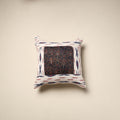 Modal silk patch pochampally ikat cushion cover 01