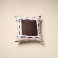 Modal silk patch pochampally ikat cushion cover 19