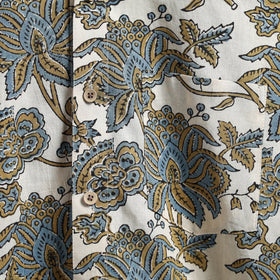 White - natural dyed cotton men full sleeve shirt 11