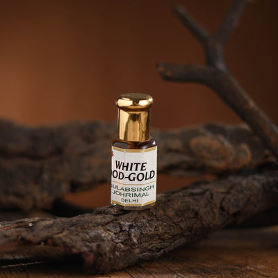 White ood gold - natural essential unisex perfume oil 5ml