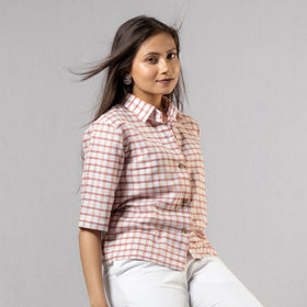  iTokri Casuals - Handloom Cotton Crop Top Online l iTokri.com