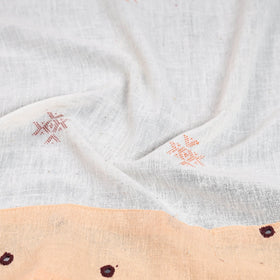 White - organic kala cotton handloom blouse piece 24