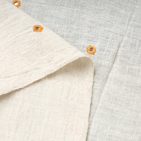  Organic Kala Cotton Handloom Mirror Work Fabric 02 