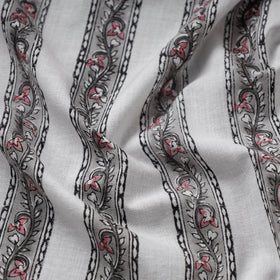  Sanganeri Block Print Fabric - Floral Rajasthani