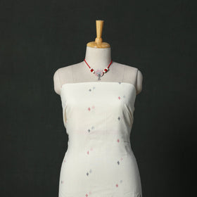 Phulia jamdani handloom cotton 2pc unstitched dress