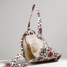 block print shoulder bag