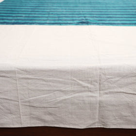 plain double bed cover set