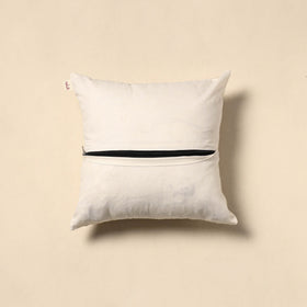 Plain thread buti cushion cover 67 - handcrafted