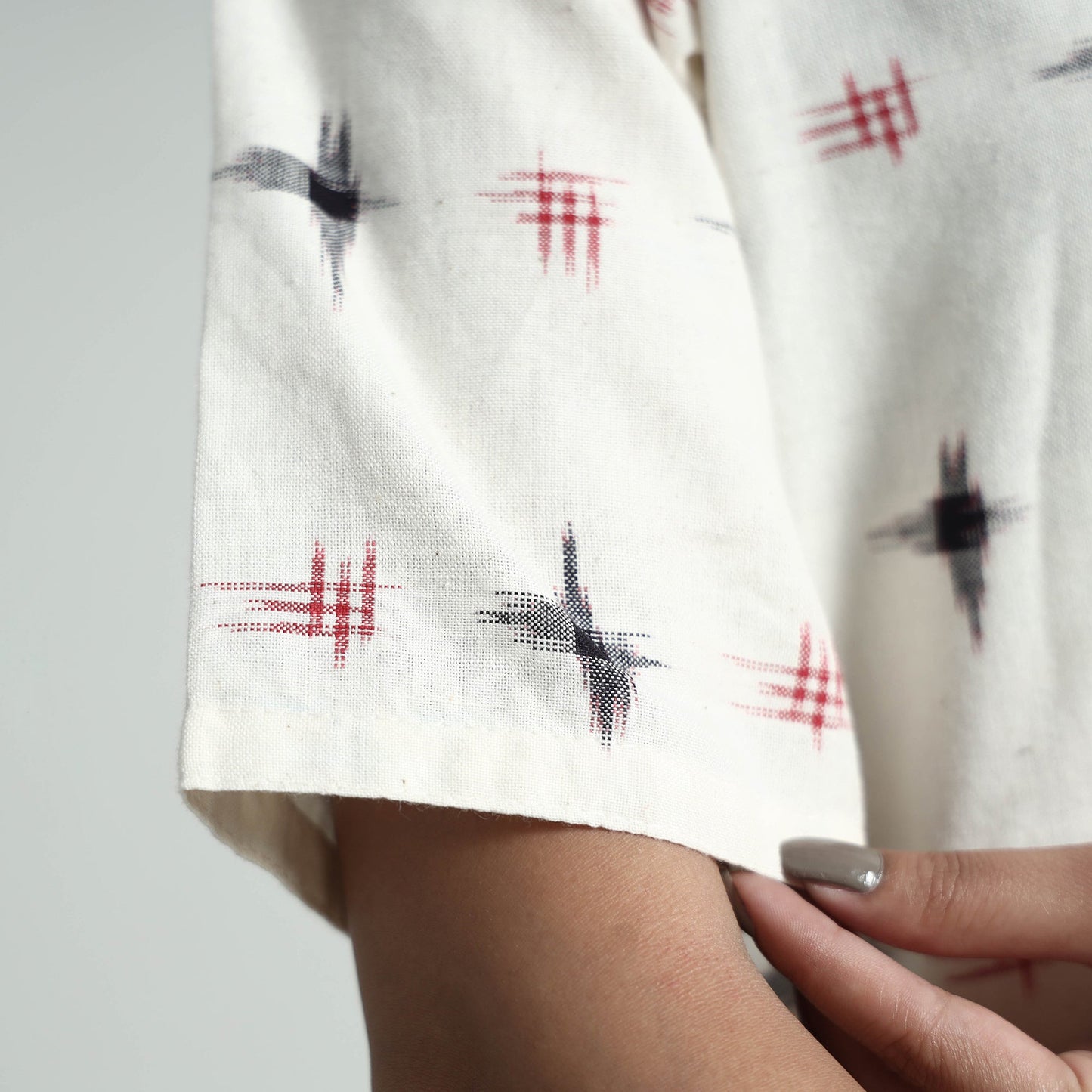 Buy Pochampally Double Ikat Weave Cotton Dress Online l iTokri.com