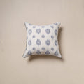 Pochampally double ikat weave cushion cover 06 - handcrafted
