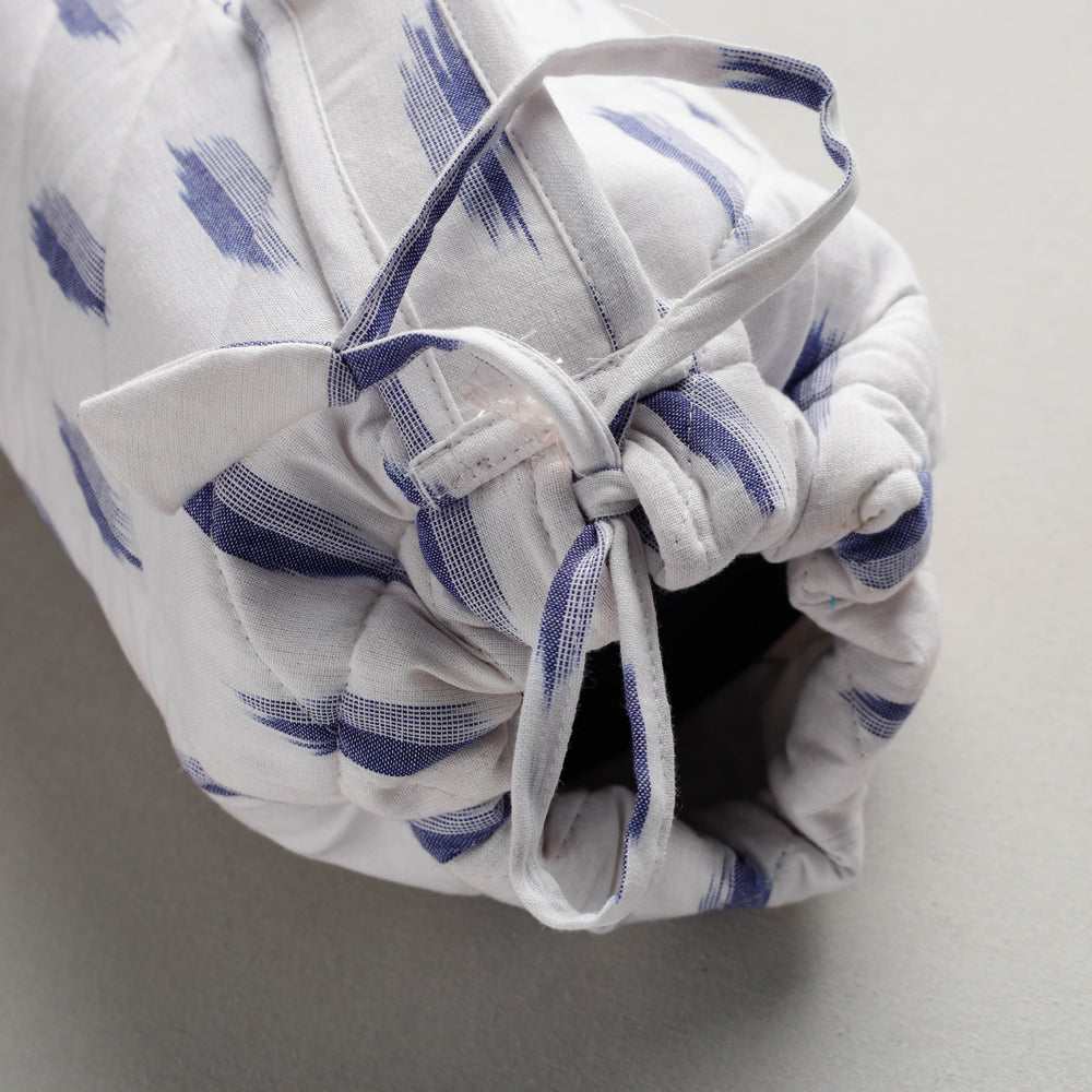  Pochampally Ikat Cotton Quilted Yoga Mat Bag 