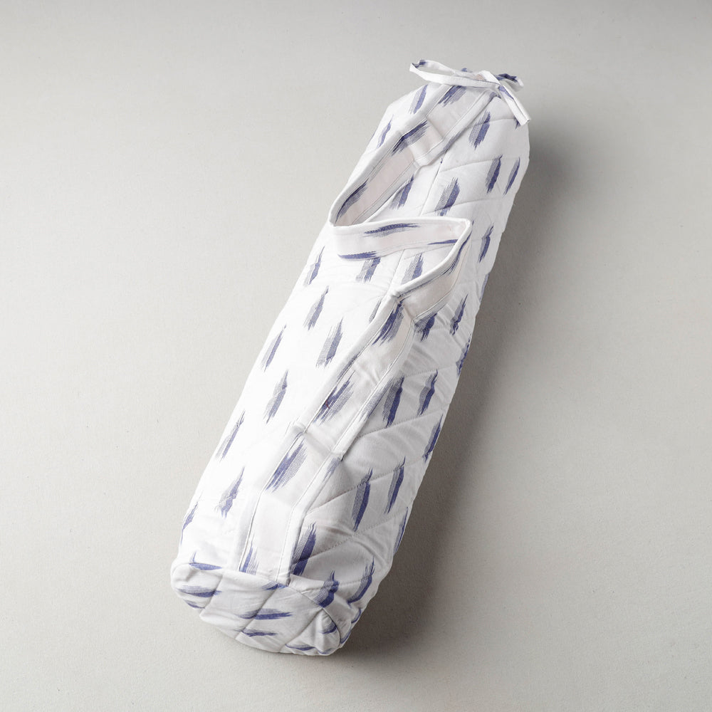  Pochampally Ikat Cotton Quilted Yoga Mat Bag 