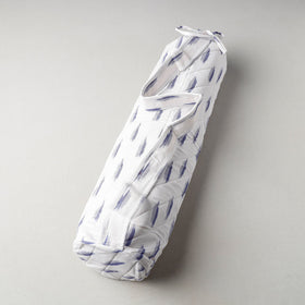  Pochampally Ikat Cotton Quilted Yoga Mat Bag 